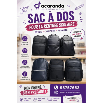 Sacs à dos pour la rentrée scolaire
