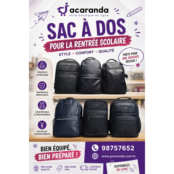 Sacs à dos pour la rentrée scolaire