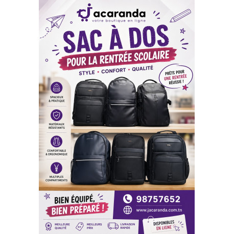 Sacs à dos pour la rentrée scolaire