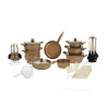 Batterie De Cuisine Almaz Granite 29 Pièces