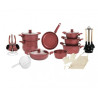 Batterie De Cuisine Almaz Granite 29 Pièces