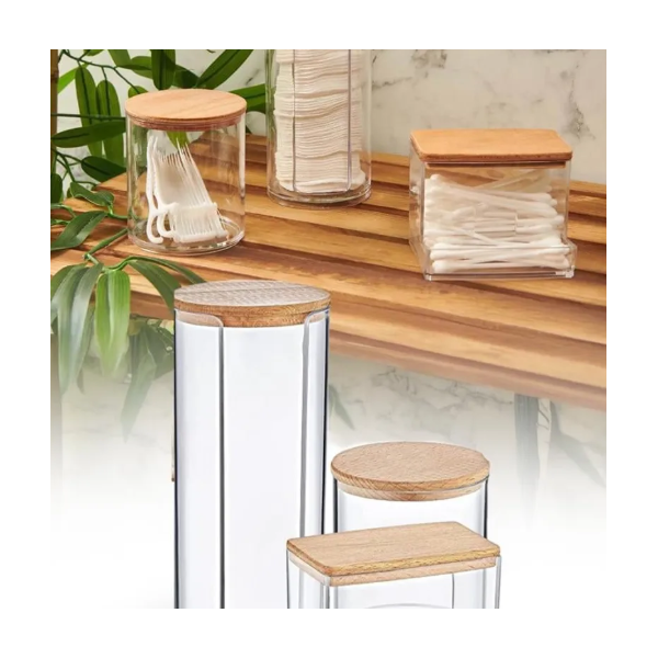 Set cosmétiques 3 PCS couverts bois