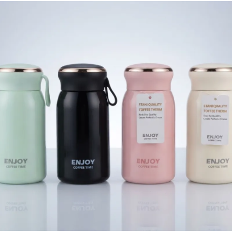 Mug Isotherme "Enjoy Coffee Time" –320 ml