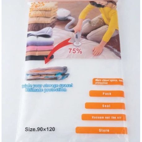 Housse de Rangement Sous Vide XXL (90 x 120 cm)