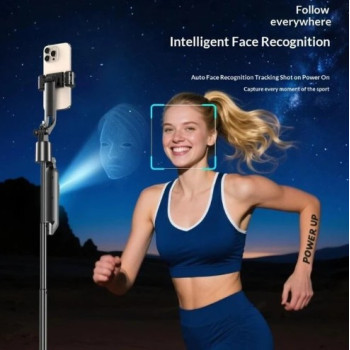Trépied intelligent avec nacelle stabilisée et intelligence artificielle Q575TK