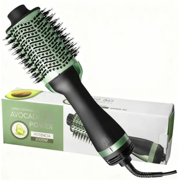 Brosse Soufflante & Sèche-Cheveux 2en1 TONR Avocado 3D One Step