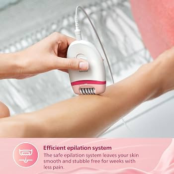 EPILATEUR COMPACT SUR SECTEUR PHILIPS BRE235/00 SATINELLE ESSENTIAL