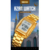 Montre rappel de la Qibla et Azan SKMEI acier inoxydable 2277