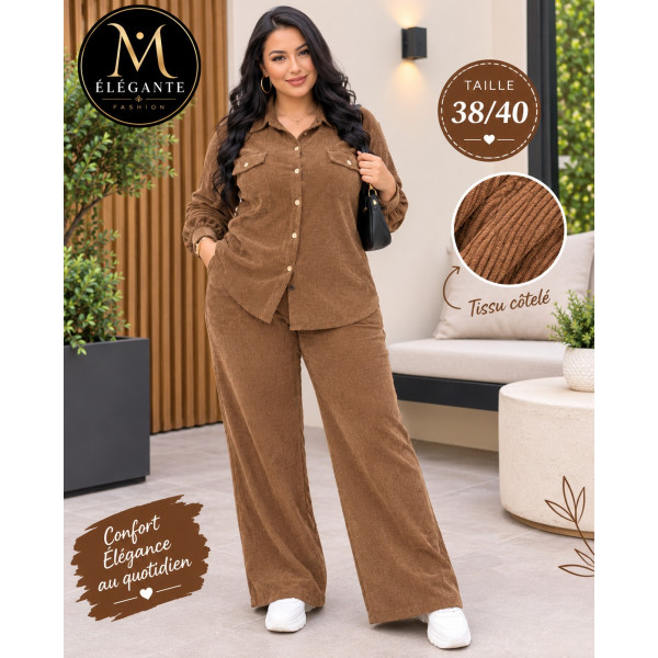ENSEMBLE CHIC EN TISSU GATIFA