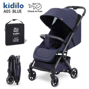 Poussette cabine avion compacte dès la naissance Kidilo A05