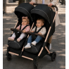 Poussette double pour jumeaux Kidilo T22