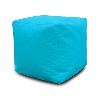 Pouf Carré 40*40*40 cm - Turquoise