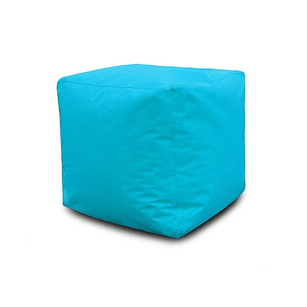 Pouf Carré 40*40*40 cm - Turquoise