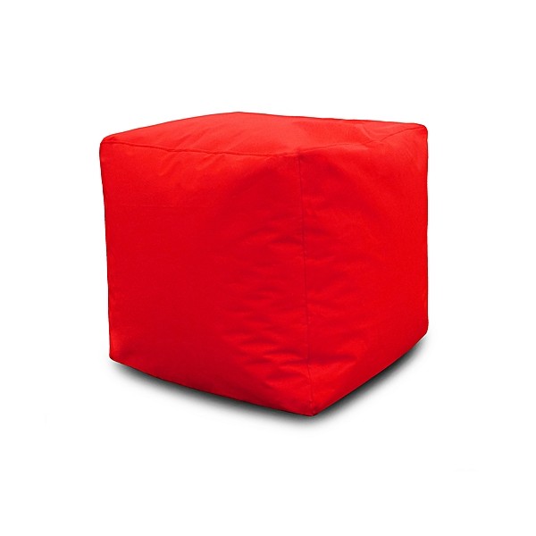 Pouf Carré 40*40*40 cm - Rouge