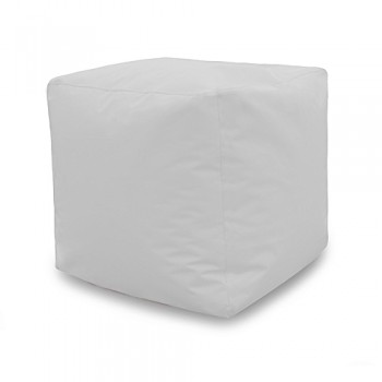 Pouf Carré 40*40*40 cm - Blanc