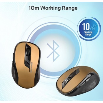 Souris Optique Sans Fil PROMATE Clix-7 Gold