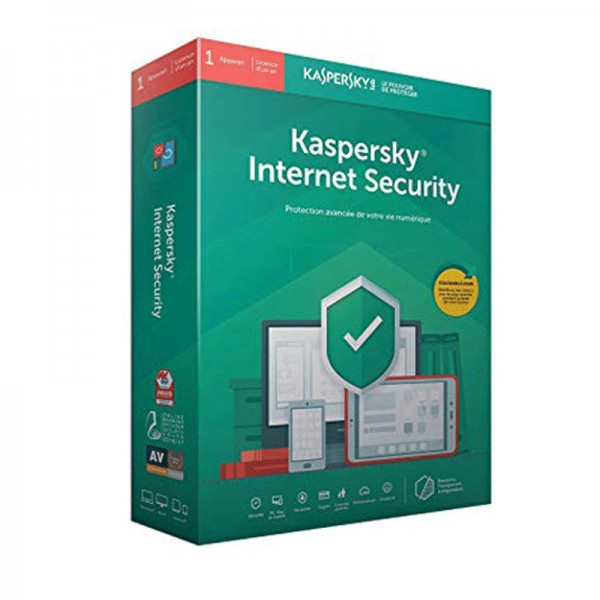 Internet Security KASPERSKY 2020 1Poste / 1an