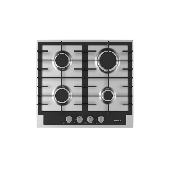 Table de cuisson fonte Focus 4 feux 60cm - inox