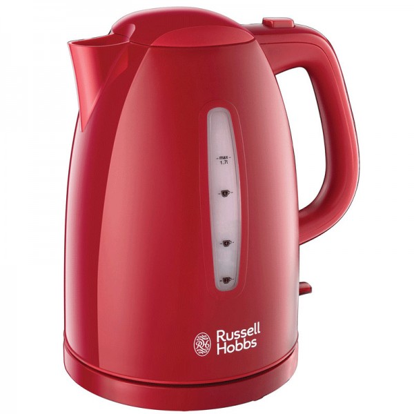 Bouilloire Textures Russell Hobbs - Rouge - 21272-70