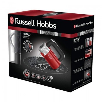 Batteur Retro Russell Hobbs - Rouge - 25200-56
