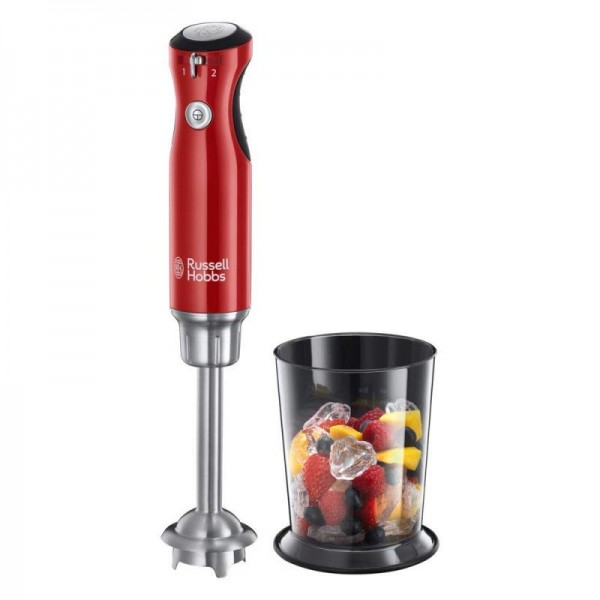 Mixeur Plongeant Retro Russell Hobbs - Rouge - 25230-56