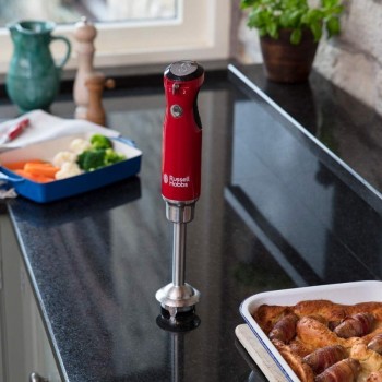 Mixeur Plongeant Retro Russell Hobbs - Rouge - 25230-56