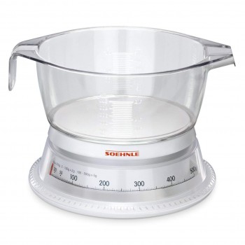 BALANCE DE CUISINE  VARIO WHITE / GLASS-CLEAR
