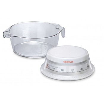 BALANCE DE CUISINE  VARIO WHITE / GLASS-CLEAR