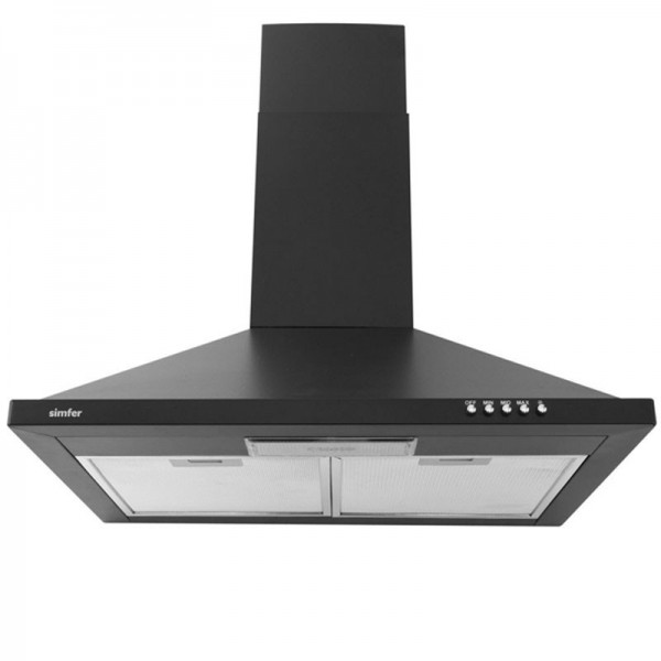 Hotte Pyramide Aspirante HA-8663SM SIMFER 60 cm - Noir