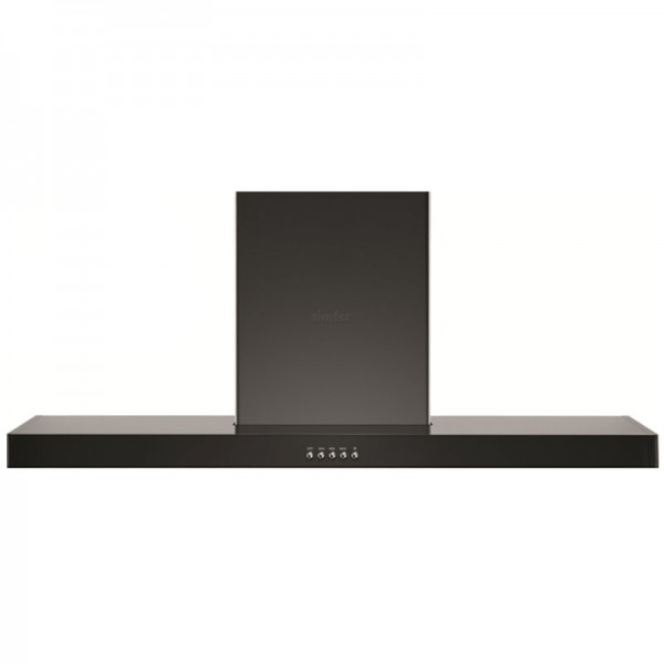 Hotte Pyramide Aspirante HA-8934SM SIMFER 90 cm - Noir