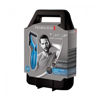 Coffret tondeuse cheveux Remington Titanium - HC335