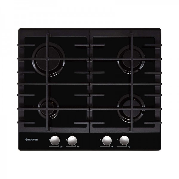 Plaque de cuisson Hoover 4 Feux 60cm - Noir - HHG6BRMB - Jacaranda Tunisie