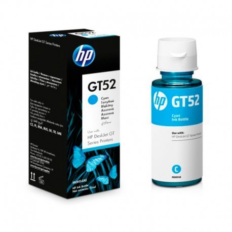 Bouteille d'encre Original HP GT52 - 70 ML - Cyan - M0H54AE - Jacaranda Tunisie