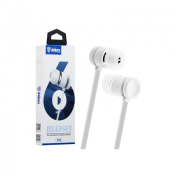 ÉCOUTEURS INTRA-AURICULAIRES INKAX EP-06 / Blanc