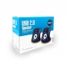 Haut-parleurs Havit HV-SK599 - USB 2.0 - Noir & Bleu - Jacaranda Tunisie