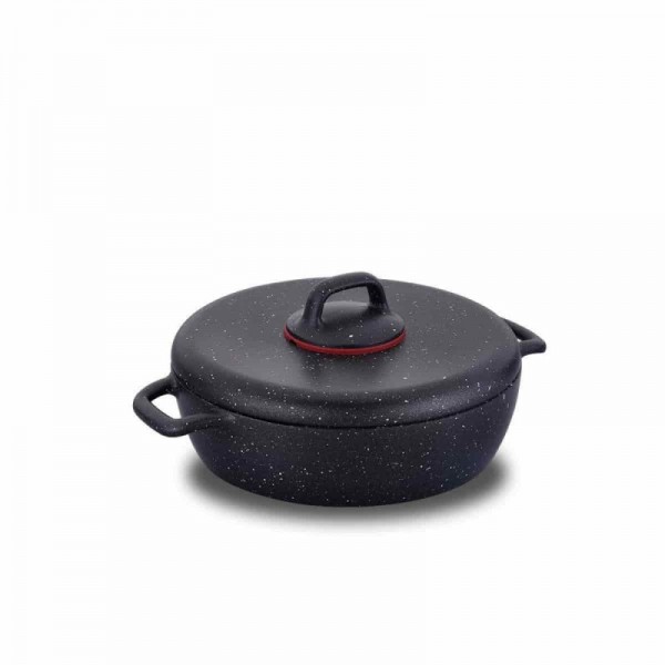 KORKMAZ GUSTO PLUS 24X6,5 CM 2LT POT COURT (A1354)