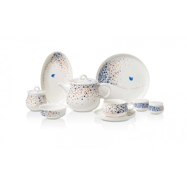 Ensemble de petit-déjeuner 30 pièces de la collection Korkmaz
