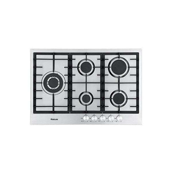 PLAQUE DE CUISSON FOCUS 5 FEUX 75CM F811X