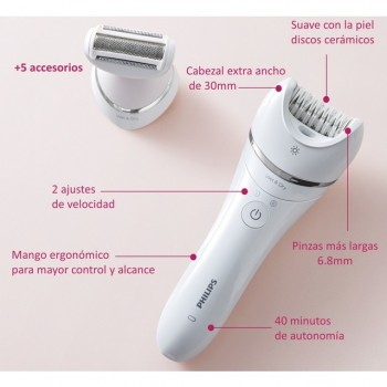Épilateur PHILIPS 100 % étanche BRE710/00