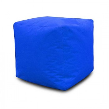 Pouf Carré 40*40*40 cm - Bleu