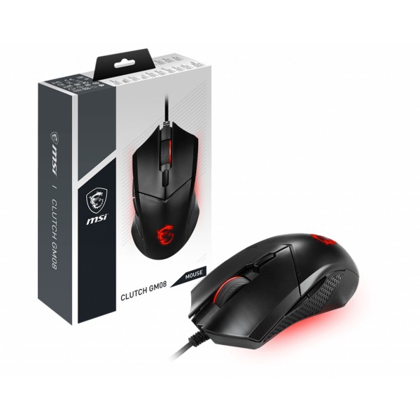 SOURIS GAMER MSI CLUTCH GM08 - NOIR