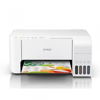 Epson L3156 EcoTank Multifunction InkTank Wireless Printer - White