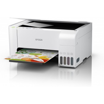 Epson L3156 EcoTank Multifunction InkTank Wireless Printer - White