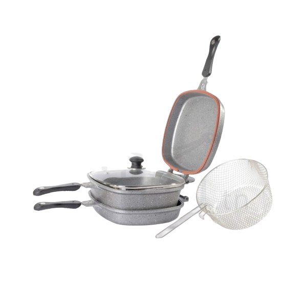 Multicooker OMS Collection 3 En 1 26cm*26 cm - Gris