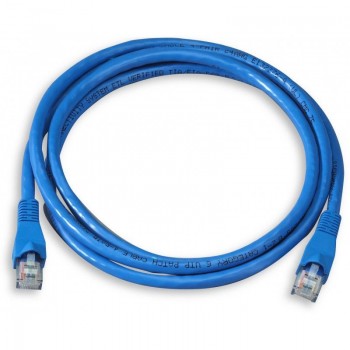 Câble RJ45 Cat 5E UTP 10M - Bleu