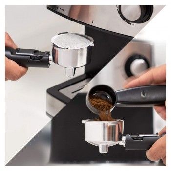MACHINE À CAFÉ EXPRESSO UFESA CE7240 20 BARS 850W - INOX