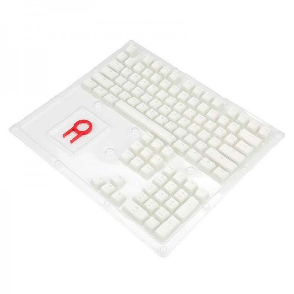 TOUCHES REDRAGON A130 POUR CLAVIER MÉCANIQUE EN CRISTAL - BLANC
