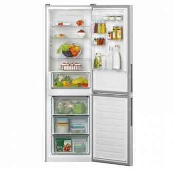 RÉFRIGÉRATEUR COMBINÉ CANDY CCE4T618ES 342 LITRES NOFROST - INOX